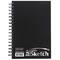 ArtSkills® Black Spiral Sketchbook with Perforated Pages, 6" x 9"